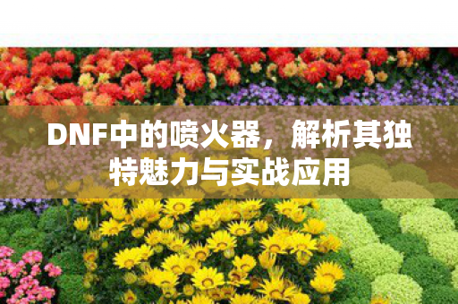 DNF中的喷火器，解析其独特魅力与实战应用