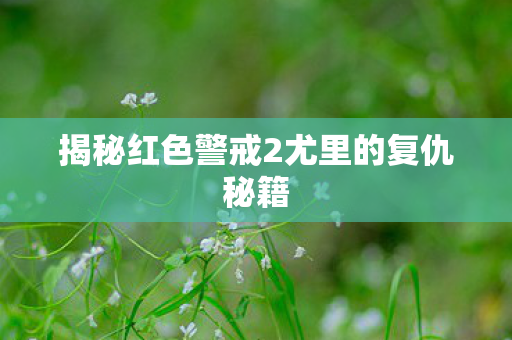 揭秘红色警戒2尤里的复仇秘籍 揭秘红色警戒2尤里的复仇秘籍