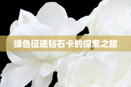 绿色征途钻石卡的探索之旅 绿色征途钻石卡的探索之旅