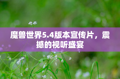 魔兽世界5.4版本宣传片,震撼的视听盛宴 魔兽世界5.4版本宣传片,震撼的视听盛宴
