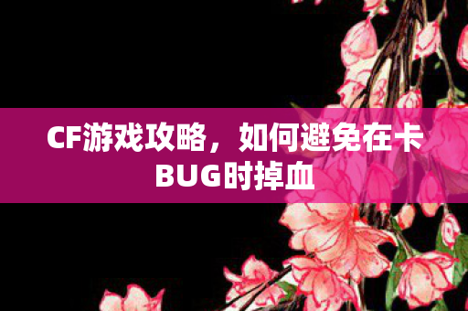 CF游戏攻略，如何避免在卡BUG时掉血