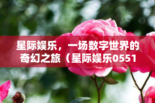 星际娱乐,一场数字世界的奇幻之旅(星际娱乐055118送56活动) 星际娱乐,一场数字世界的奇幻之旅(星际娱乐055118送56活动)