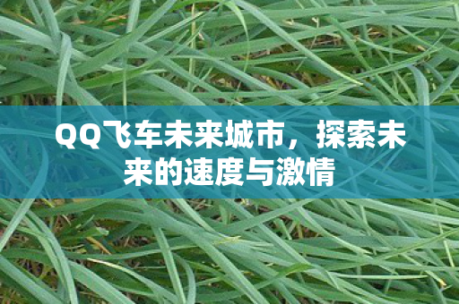 QQ飞车未来城市,探索未来的速度与激情 QQ飞车未来城市,探索未来的速度与激情