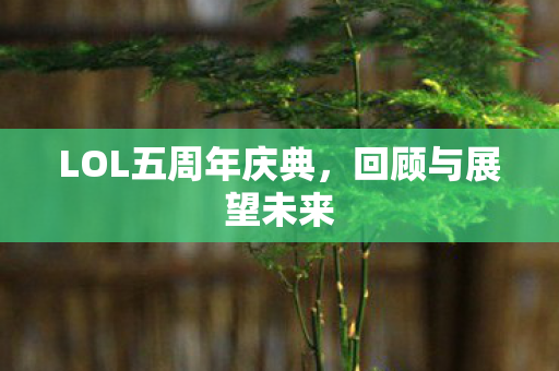 LOL五周年庆典,回顾与展望未来 LOL五周年庆典,回顾与展望未来