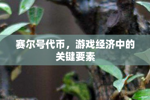 赛尔号代币,游戏经济中的关键要素 赛尔号代币,游戏经济中的关键要素