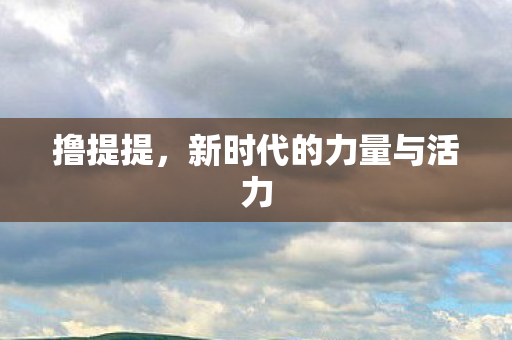撸提提,新时代的力量与活力 撸提提,新时代的力量与活力