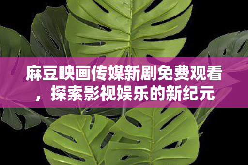 麻豆映画传媒新剧免费观看,探索影视娱乐的新纪元 麻豆映画传媒新剧免费观看,探索影视娱乐的新纪元
