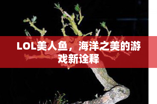 LOL美人鱼,海洋之美的游戏新诠释 LOL美人鱼,海洋之美的游戏新诠释