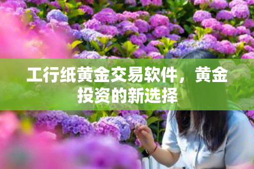 工行纸黄金交易软件，黄金投资的新选择