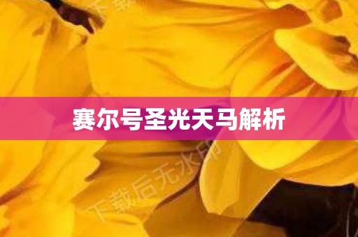 赛尔号圣光天马解析 赛尔号圣光天马解析