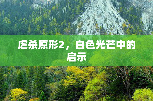 虐杀原形2,白色光芒中的启示 虐杀原形2,白色光芒中的启示