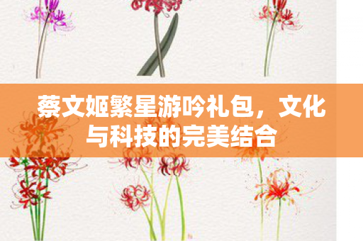 蔡文姬繁星游吟礼包,文化与科技的完美结合 蔡文姬繁星游吟礼包,文化与科技的完美结合