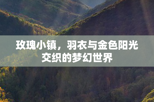 玫瑰小镇，羽衣与金色阳光交织的梦幻世界