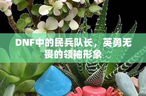 DNF中的民兵队长，英勇无畏的领袖形象