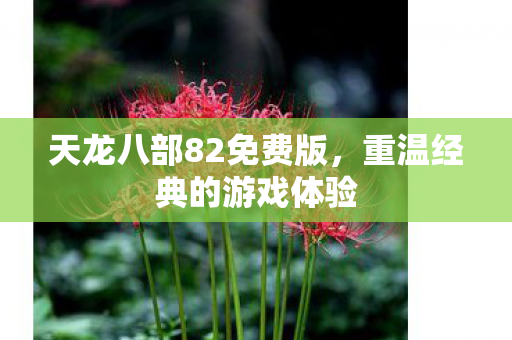 天龙八部82免费版,重温经典的游戏体验 天龙八部82免费版,重温经典的游戏体验