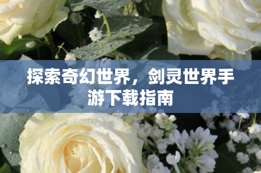 探索奇幻世界,剑灵世界手游下载指南 探索奇幻世界,剑灵世界手游下载指南