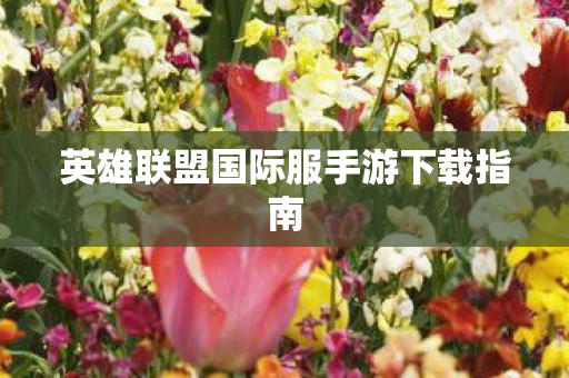 英雄联盟国际服手游下载指南 英雄联盟国际服手游下载指南