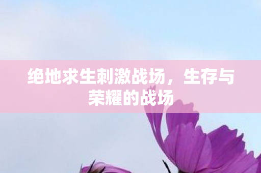 绝地求生刺激战场,生存与荣耀的战场 绝地求生刺激战场,生存与荣耀的战场