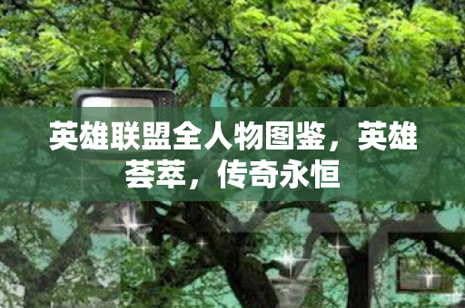英雄联盟全人物图鉴,英雄荟萃,传奇永恒 英雄联盟全人物图鉴,英雄荟萃,传奇永恒