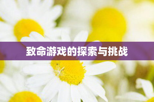 致命游戏的探索与挑战