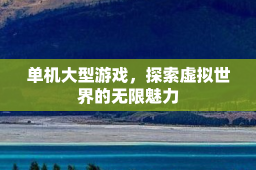 单机大型游戏，探索虚拟世界的无限魅力