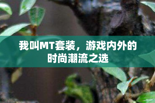我叫MT套装,游戏内外的时尚潮流之选 我叫MT套装,游戏内外的时尚潮流之选