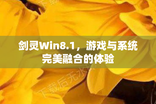剑灵Win8.1,游戏与系统完美融合的体验 剑灵Win8.1,游戏与系统完美融合的体验
