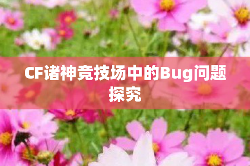 CF诸神竞技场中的Bug问题探究 CF诸神竞技场中的Bug问题探究