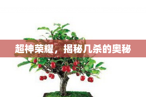 超神荣耀,揭秘几杀的奥秘 超神荣耀,揭秘几杀的奥秘