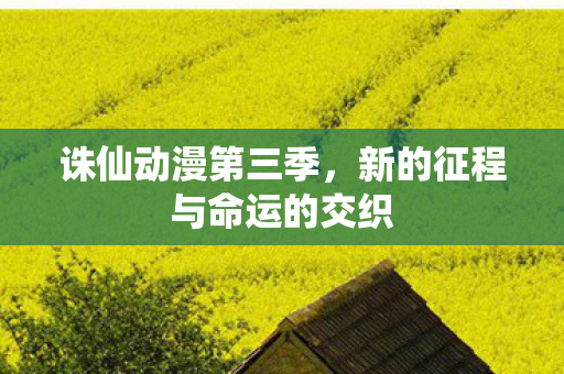诛仙动漫第三季,新的征程与命运的交织 诛仙动漫第三季,新的征程与命运的交织