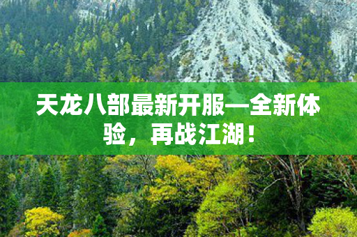 天龙八部最新开服—全新体验,再战江湖! 天龙八部最新开服—全新体验,再战江湖!