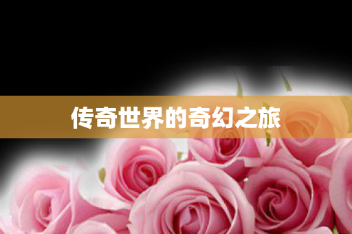 传奇世界的奇幻之旅 传奇世界的奇幻之旅