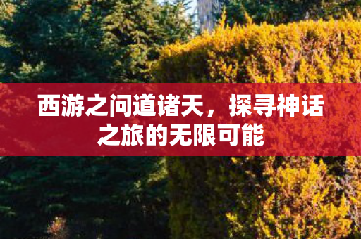 西游之问道诸天,探寻神话之旅的无限可能 西游之问道诸天,探寻神话之旅的无限可能