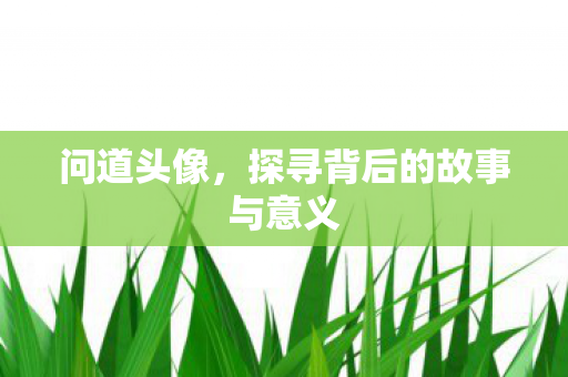 问道头像,探寻背后的故事与意义 问道头像,探寻背后的故事与意义