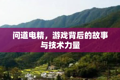 问道电精，游戏背后的故事与技术力量