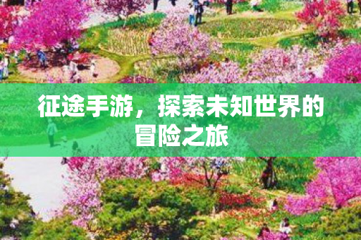 征途手游，探索未知世界的冒险之旅