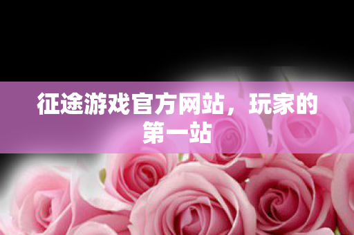 征途游戏官方网站，玩家的第一站