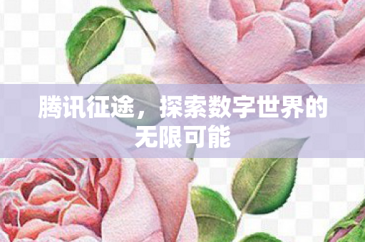腾讯征途,探索数字世界的无限可能 腾讯征途,探索数字世界的无限可能