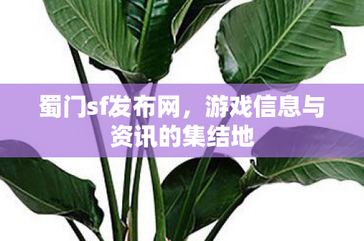 蜀门sf发布网,游戏信息与资讯的集结地 蜀门sf发布网,游戏信息与资讯的集结地