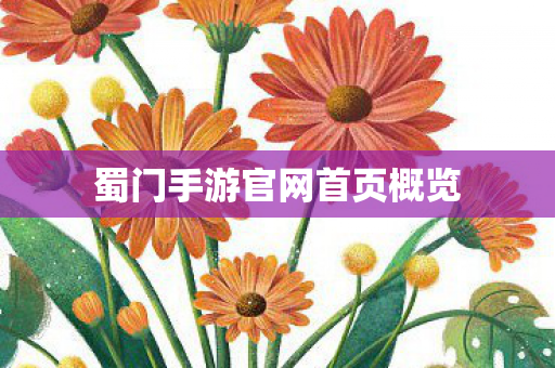 蜀门手游官网首页概览 蜀门手游官网首页概览