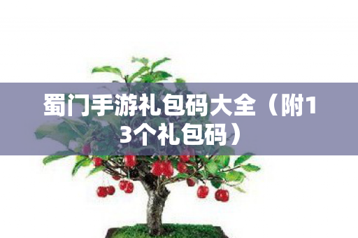 蜀门手游礼包码大全（附13个礼包码）