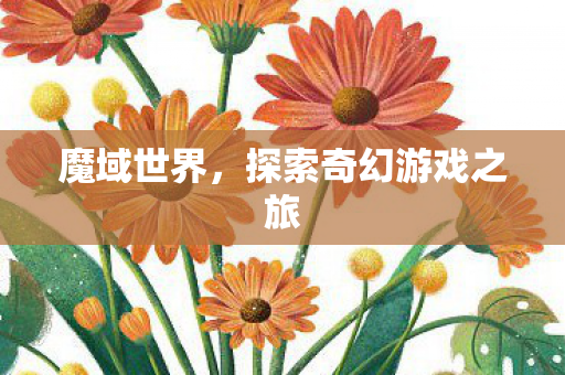 魔域世界,探索奇幻游戏之旅 魔域世界,探索奇幻游戏之旅