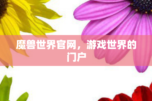 魔兽世界官网，游戏世界的门户