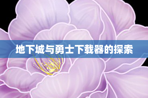 地下城与勇士下载器的探索 地下城与勇士下载器的探索