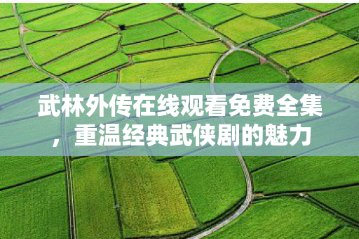 武林外传在线观看免费全集,重温经典武侠剧的魅力 武林外传在线观看免费全集,重温经典武侠剧的魅力