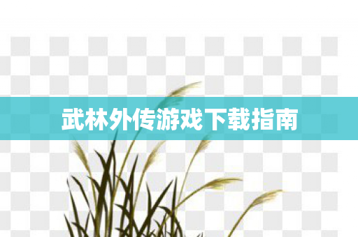武林外传游戏下载指南 武林外传游戏下载指南