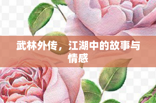 武林外传，江湖中的故事与情感