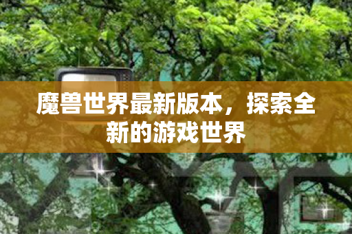 魔兽世界最新版本,探索全新的游戏世界 魔兽世界最新版本,探索全新的游戏世界