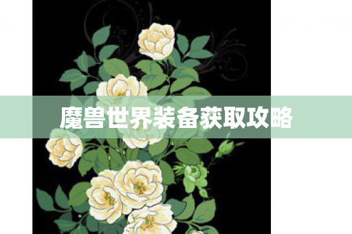 魔兽世界装备获取攻略