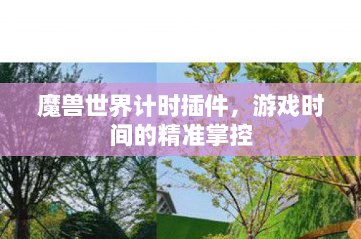魔兽世界计时插件,游戏时间的精准掌控 魔兽世界计时插件,游戏时间的精准掌控